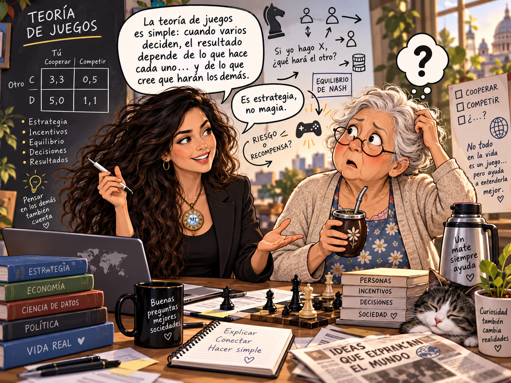 Imagen de apoyo para el tramo más didáctico de la nota, especialmente cuando María baja el tema “al idioma de Doña Pepa”. Sirve para humanizar el contenido y explicar de forma simple el dilema de competencia entre empresas de IA.